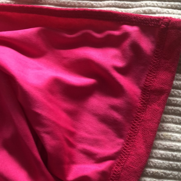Pink ruched dress size small fushia very fitted size 4-6 stretch - Picture 5 of 6
